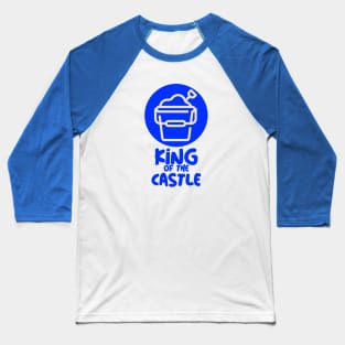 Blue King of the Castle Baseball T-Shirt